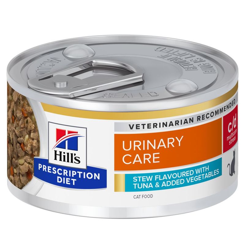Hill's Prescription Diet c/d Multicare Stress Ragout mit Thunfisch & Gemüse