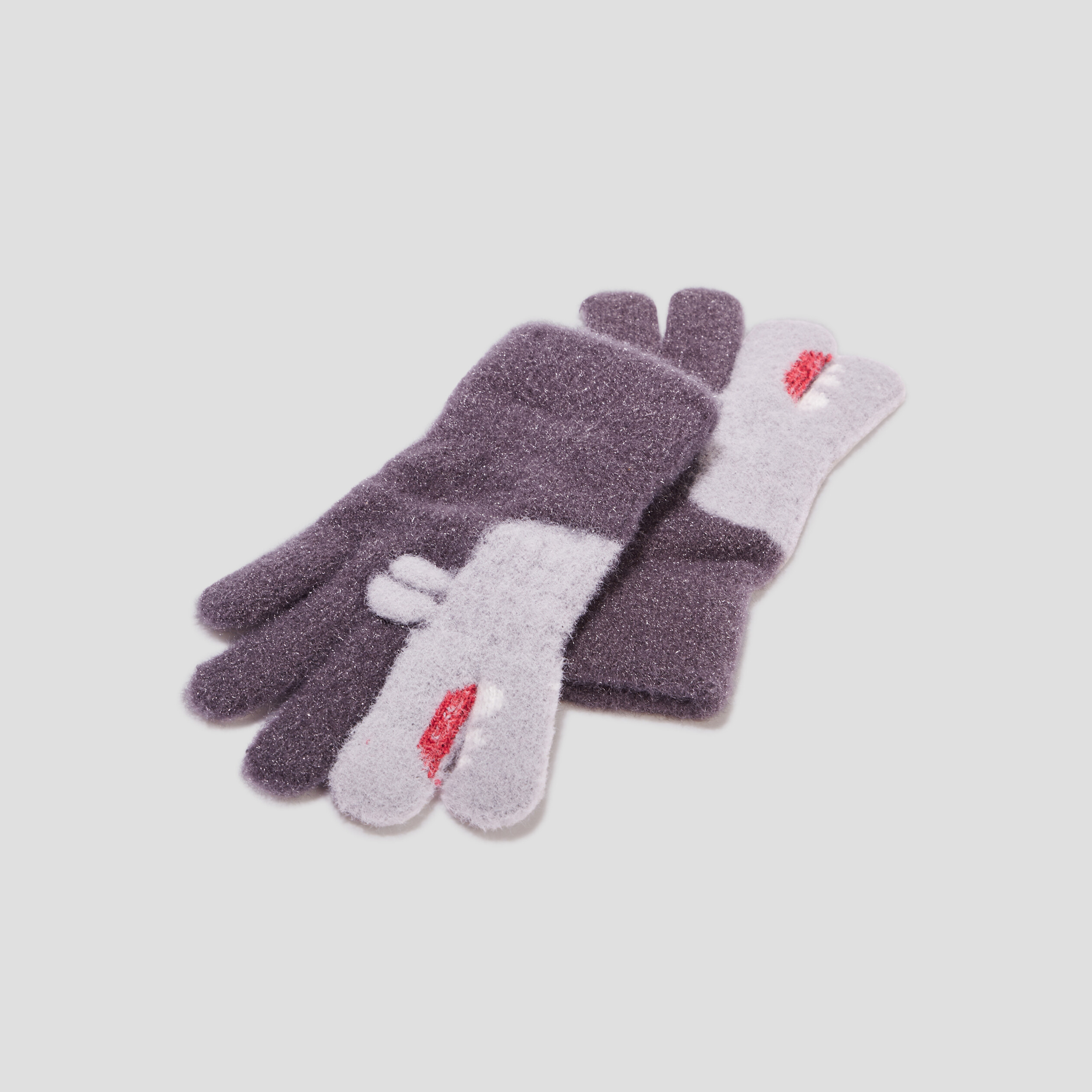 Gants tricotés fils métallisés multicolore garçon | La Halle