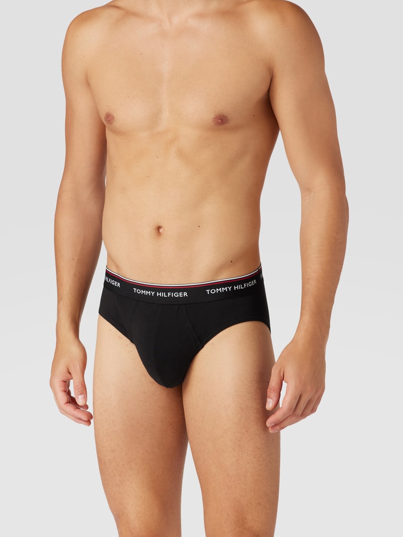 Slip im 3er-Pack in silber meliert