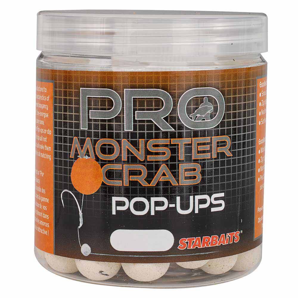 Monstercrab Popup Probiotic Carp Floating Boilies 60g