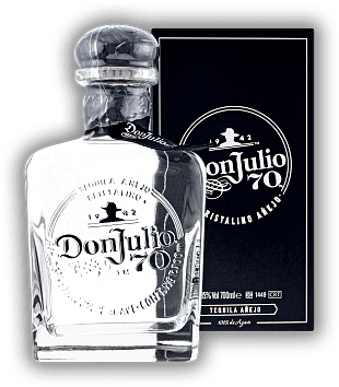 Don Julio 70 Anejo Cristalino Don Julio 70 Anejo Cristalino Der erste klare Añejo Tequila in Europa 0,7	 Liter - Vol 35%