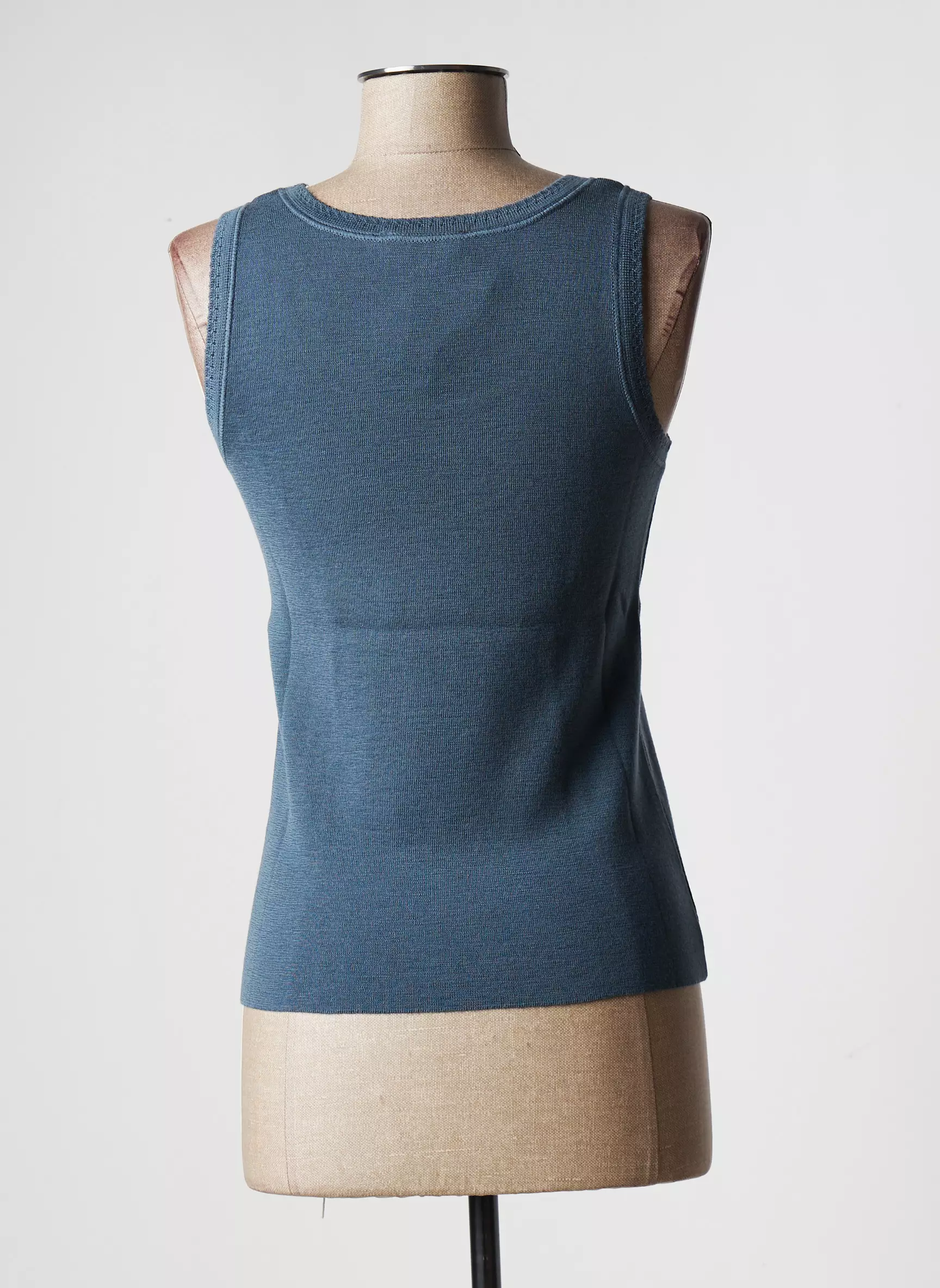 Stefan Green Tops Femme couleur bleu