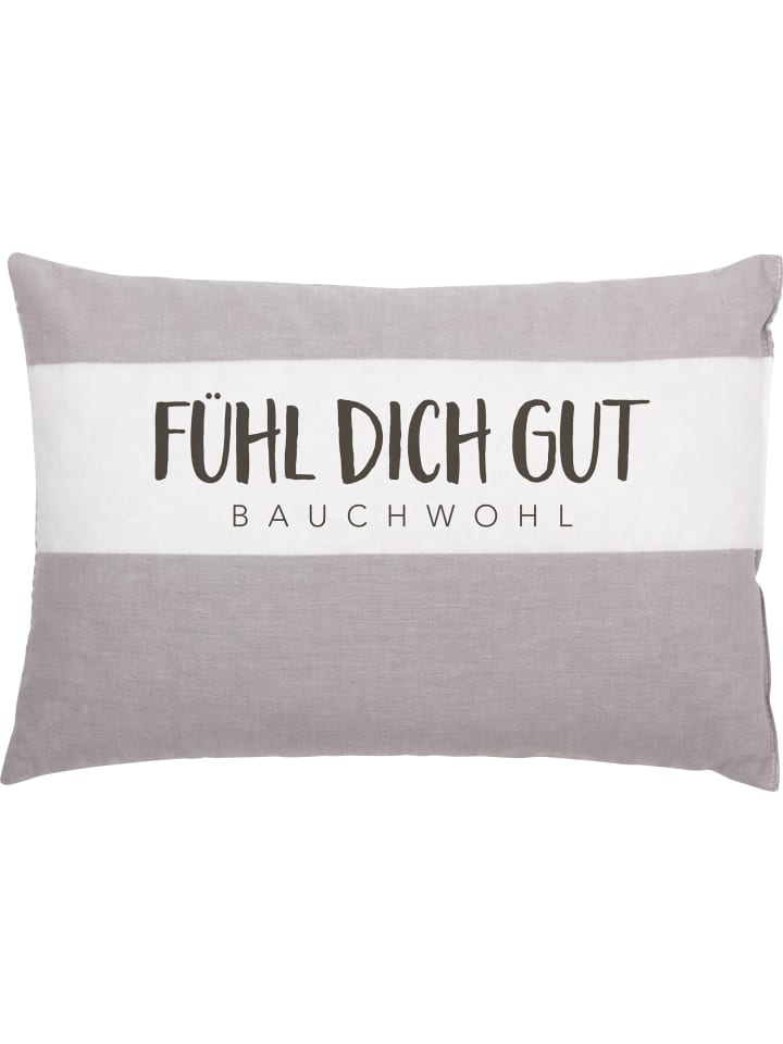 Herbalind Bauchwohlkissen in grau/weiß günstig kaufen onesize