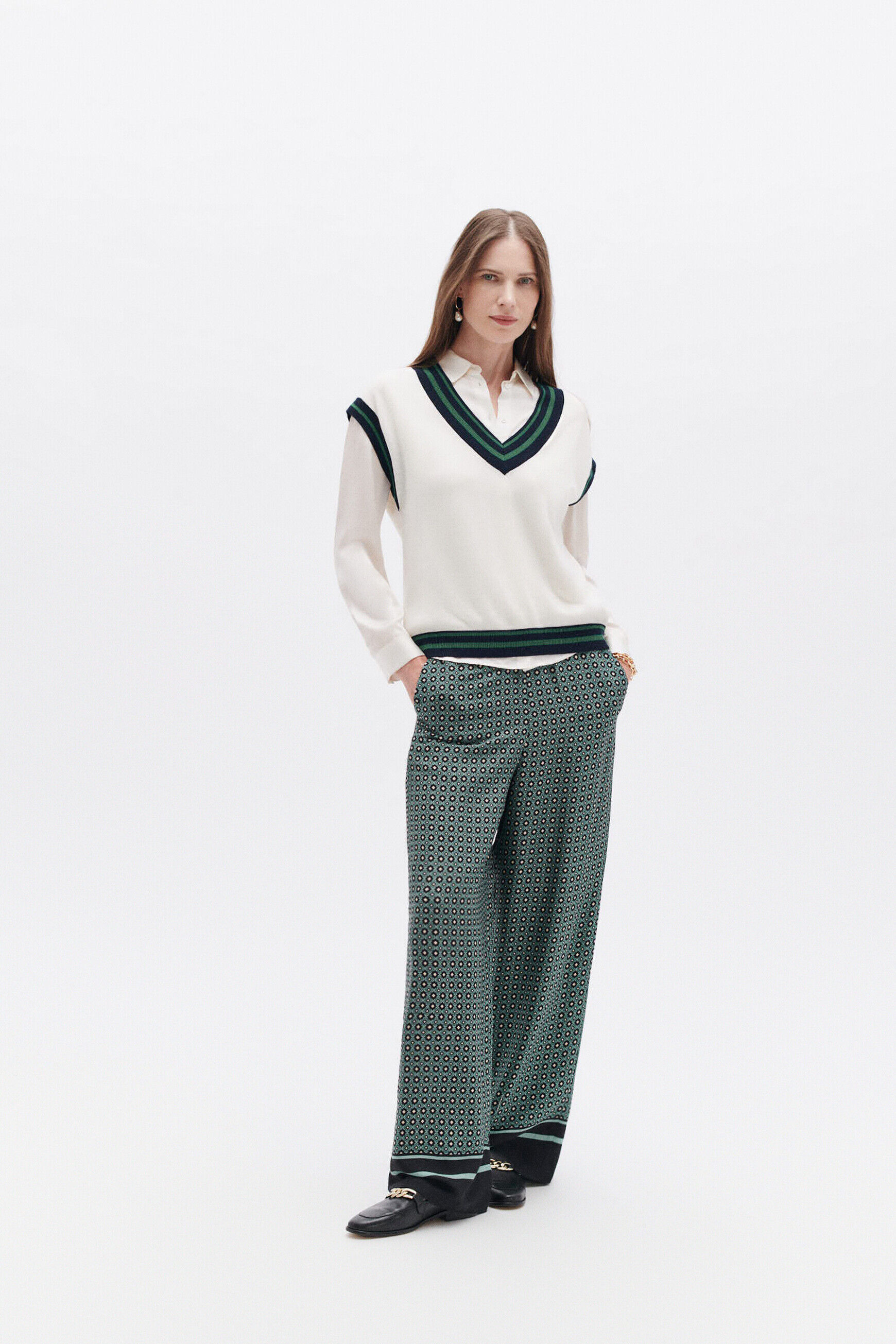 Pull marco ivoire femme