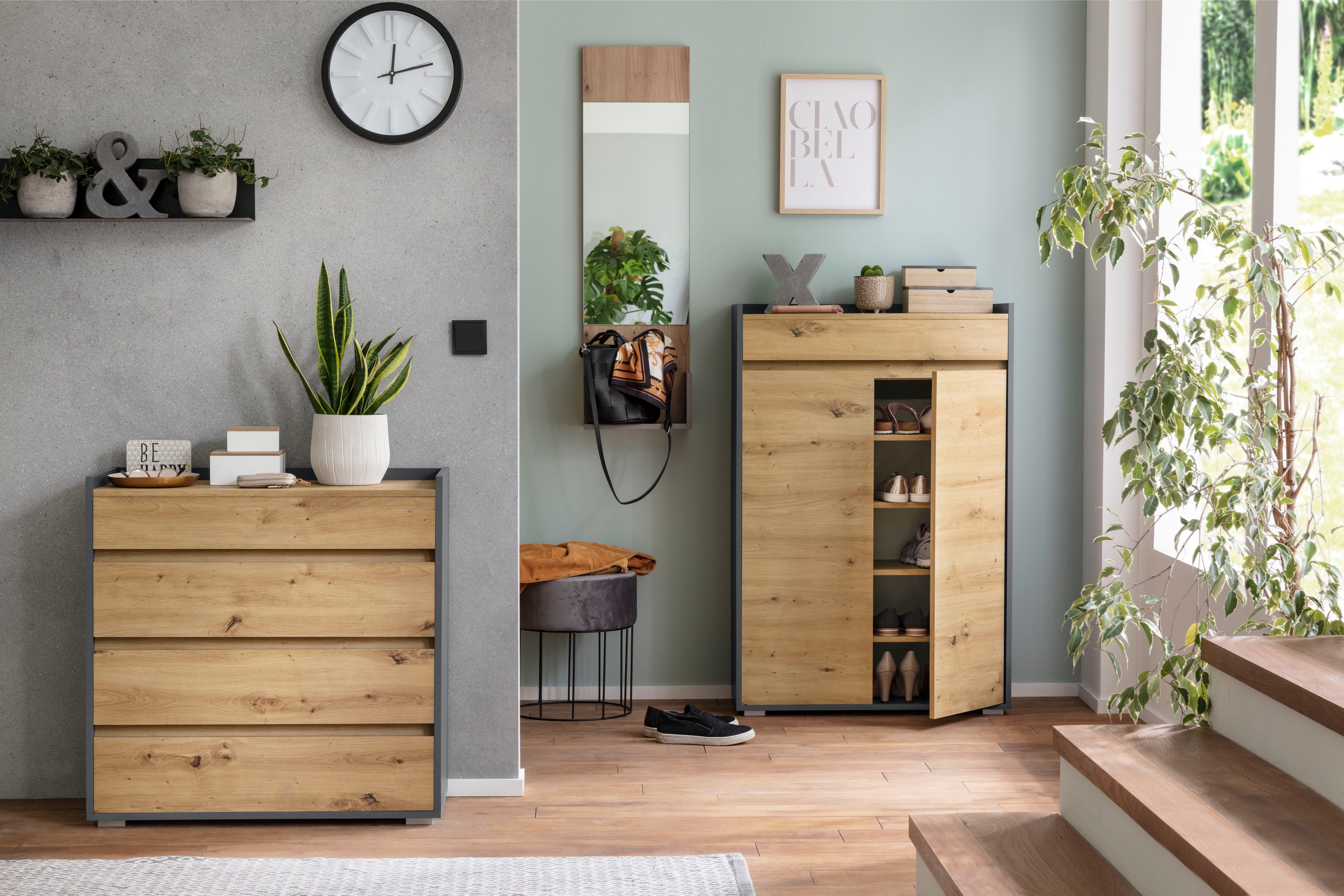INOSIGN Kommode Kosmo, Breite 80 cm, 4 Schubkästen
