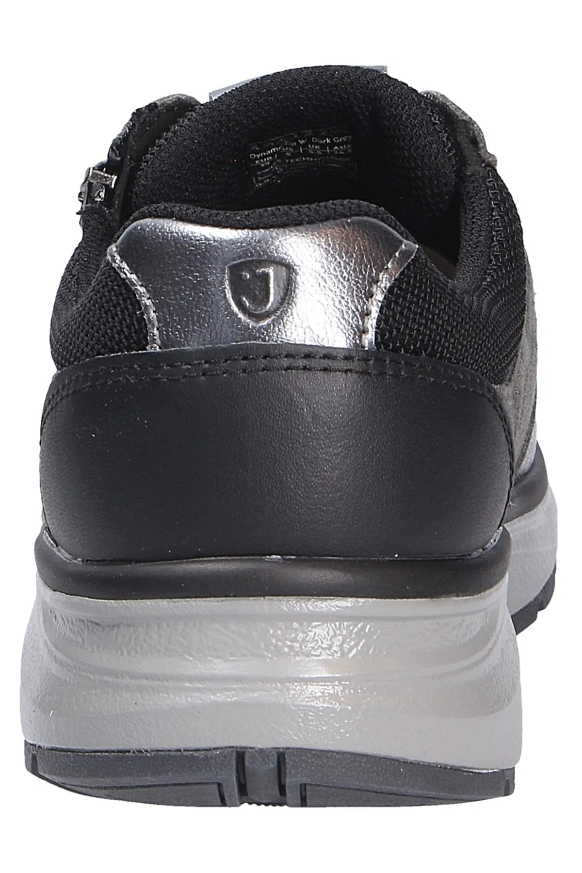 Joya  Komfort-Schnürschuh DYNAMO ZIP W DARK GREY