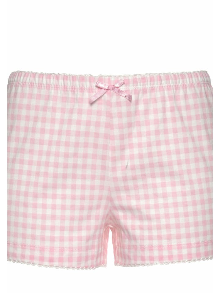 VIVANCE DREAMS Shorty in rosa-weiß günstig kaufen