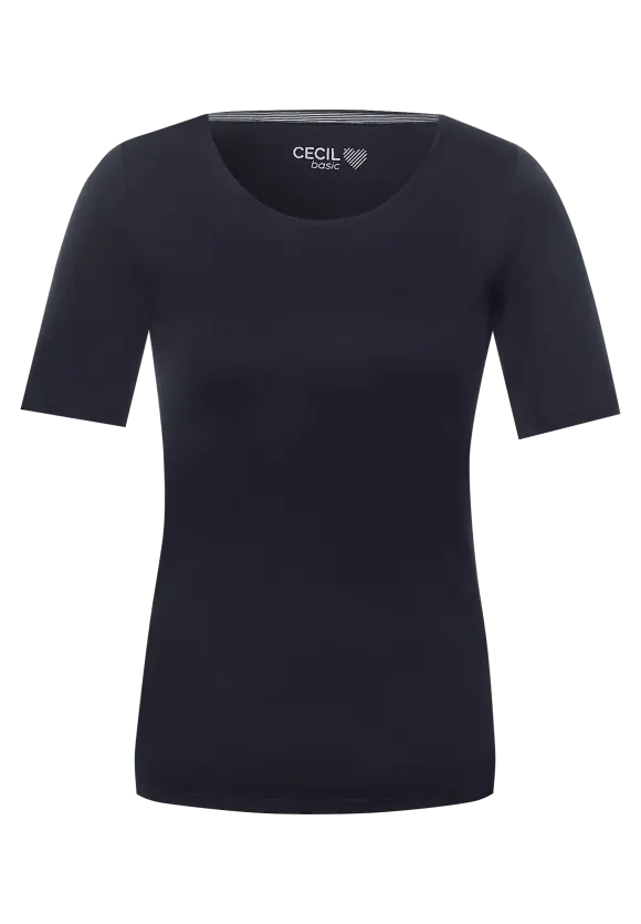 CECIL T-Shirt in Unifarbe