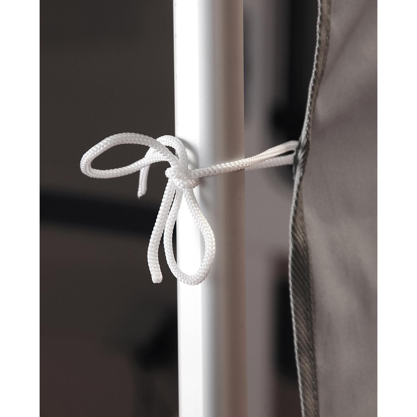 Bo-Camp 225 cm graue Universal Markisen Seitenwand