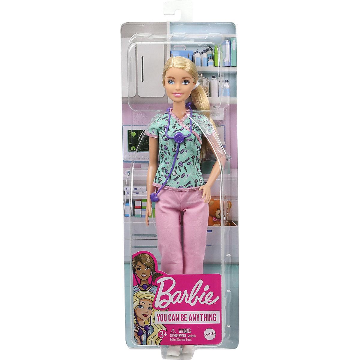 Barbie Krankenschwester Puppe, Karriere-Barbie, Anziehpuppe