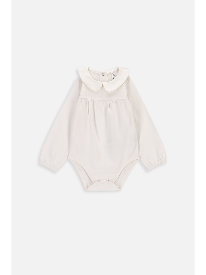Coccodrillo Langärmeliger Bodysuit in ecru günstig kaufen