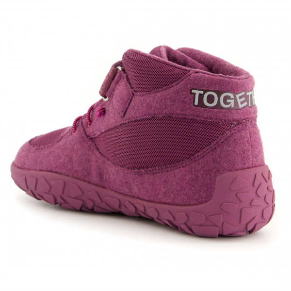 Affenzahn - Kid's Dreamer Mission Wolle Midboot Berry - Winterschuhe