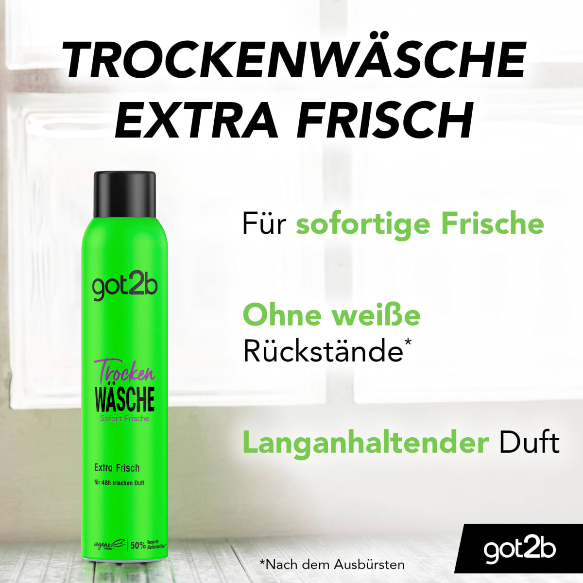 Trockenshampoo Extra Frisch, 200 ml