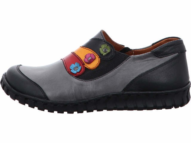 GEMINI Komfort Slipper grau