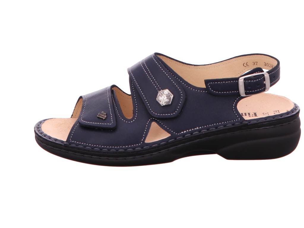 FINN COMFORT Komfort Sandalen blau Milos Atlantic Nube