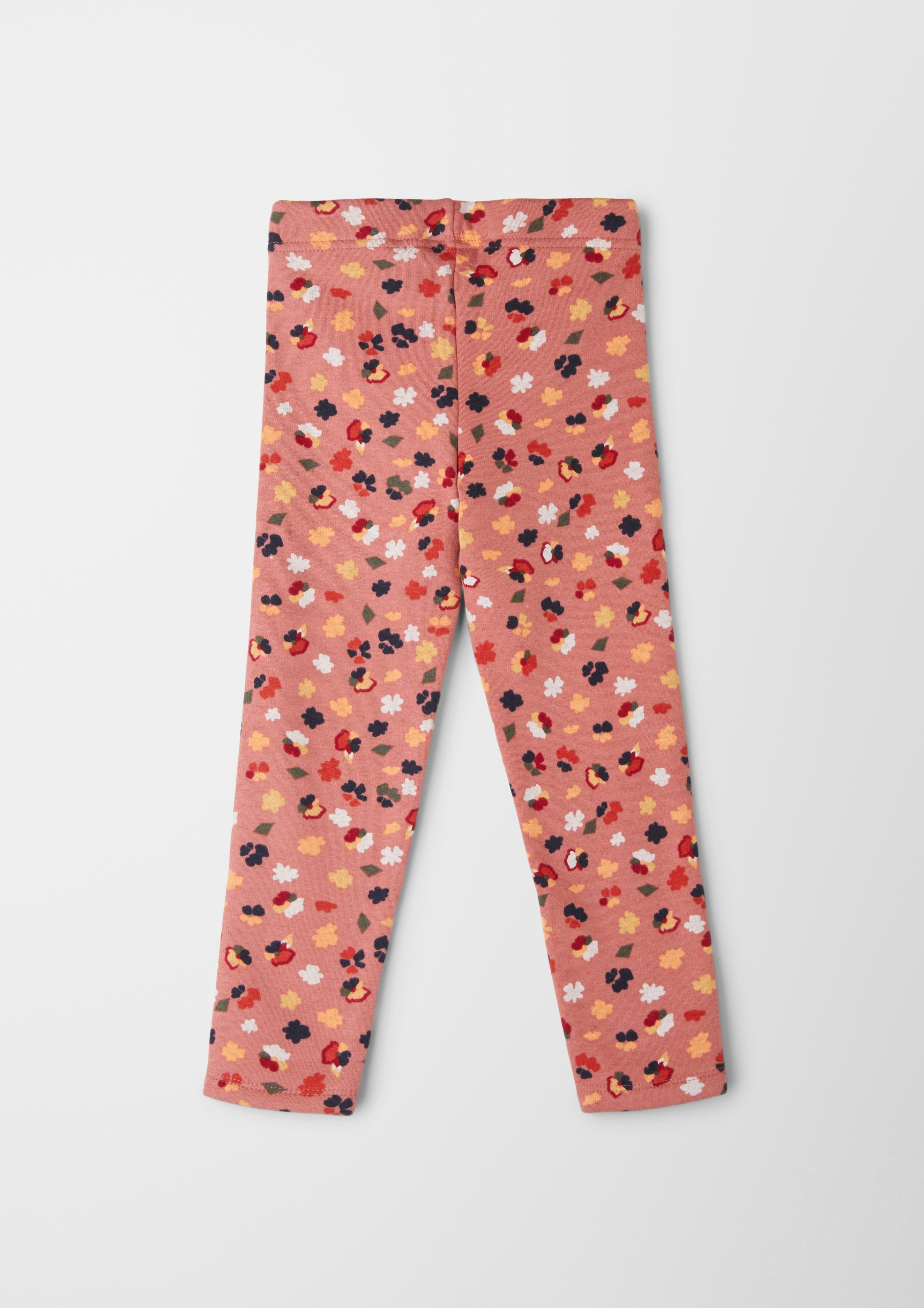 Print-Leggings aus Thermofleece  2119393-38A2
