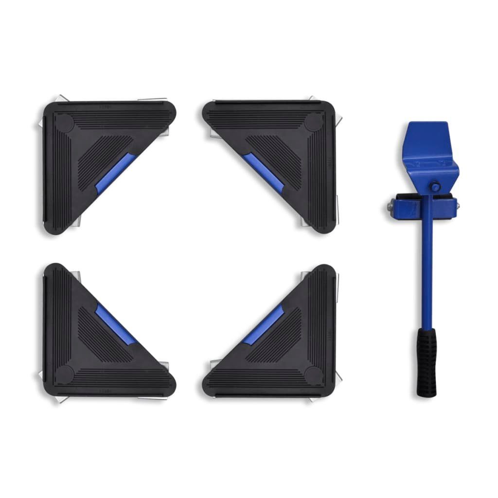 vidaXL Hydraulikheber Möbeltransport-Set Heber und Transportroller