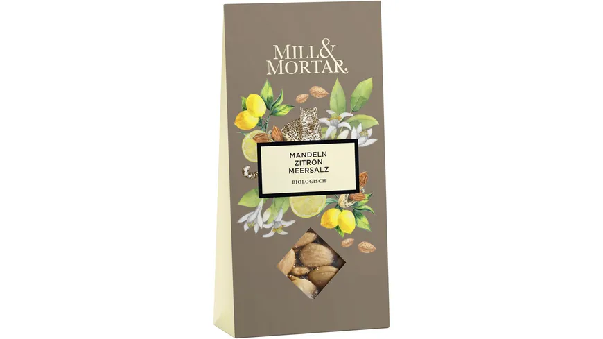 MILL&MORTAR Bio Mandel-Zitrone mit Meersalz 100 g