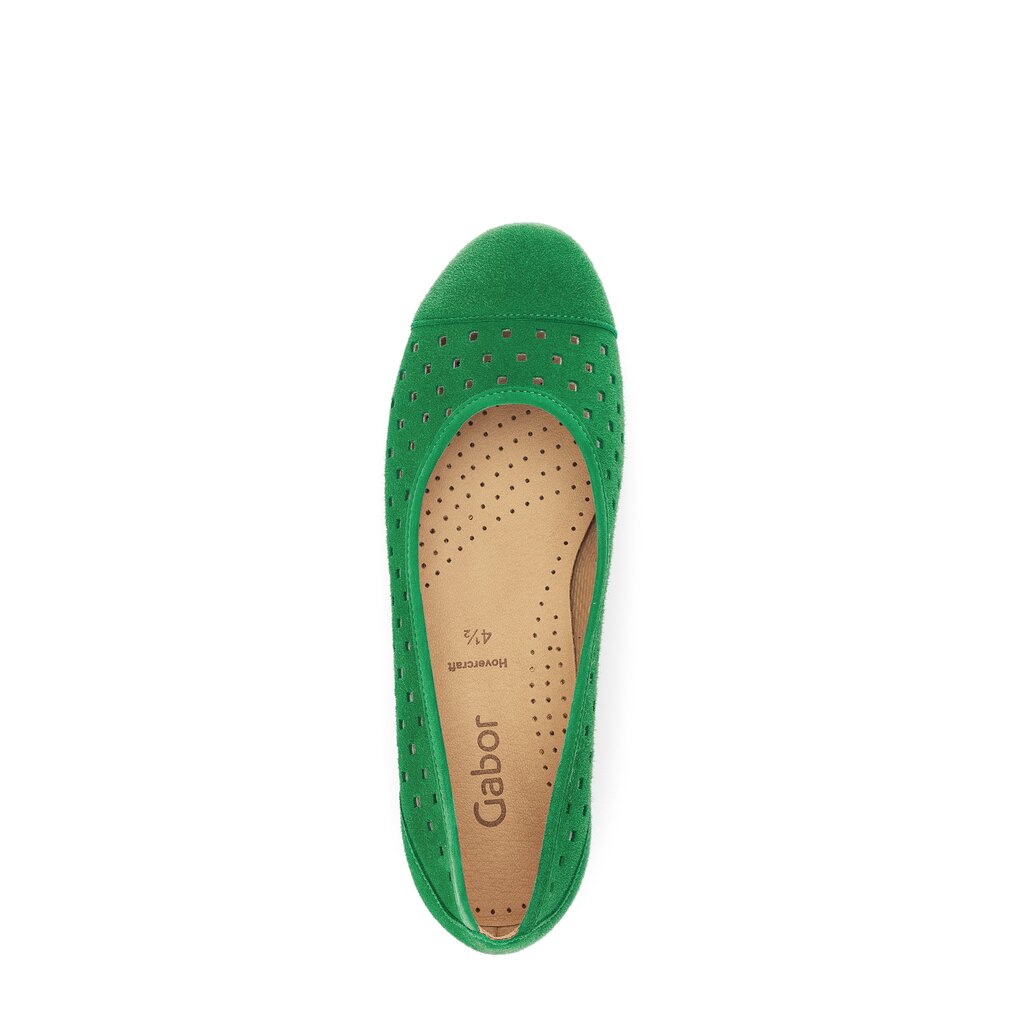Gabor fashion Sportliche Ballerina grün