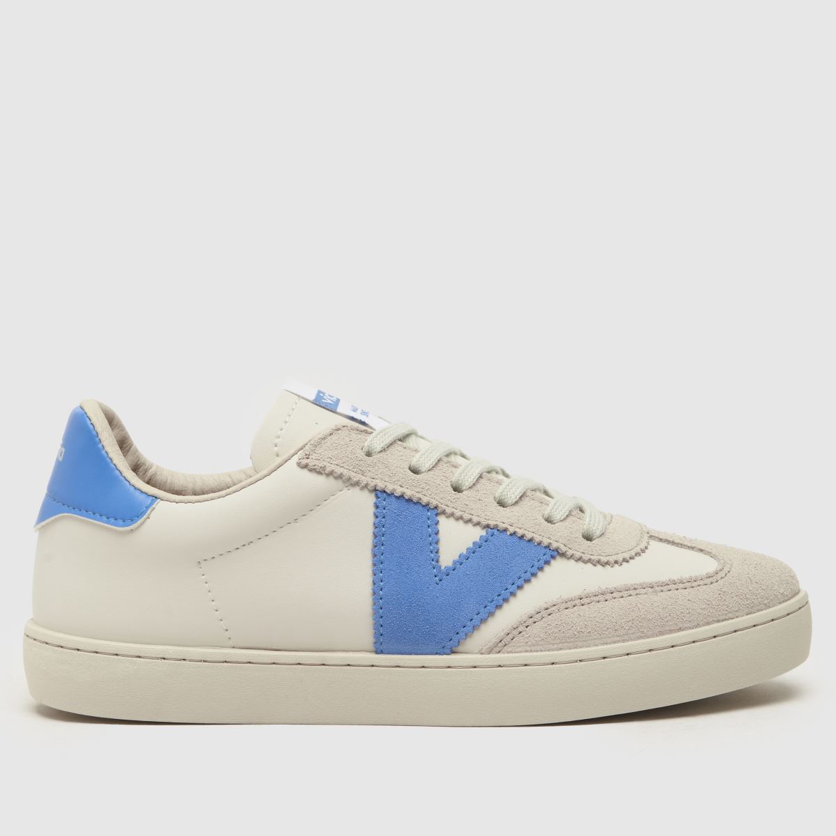 Victoria Berlin-sneakers i vitt och blått
