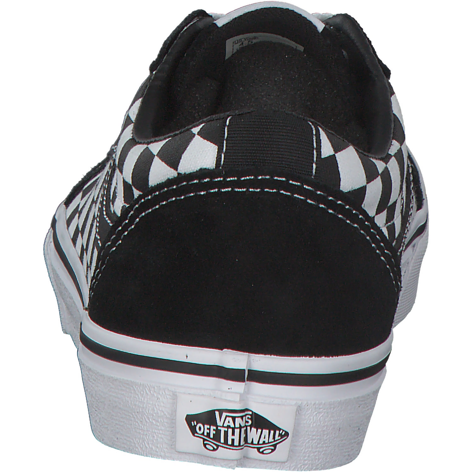Vans Ward VN0A38J9, Sneakers Low, Kinder, Schwarz (Black/True White)