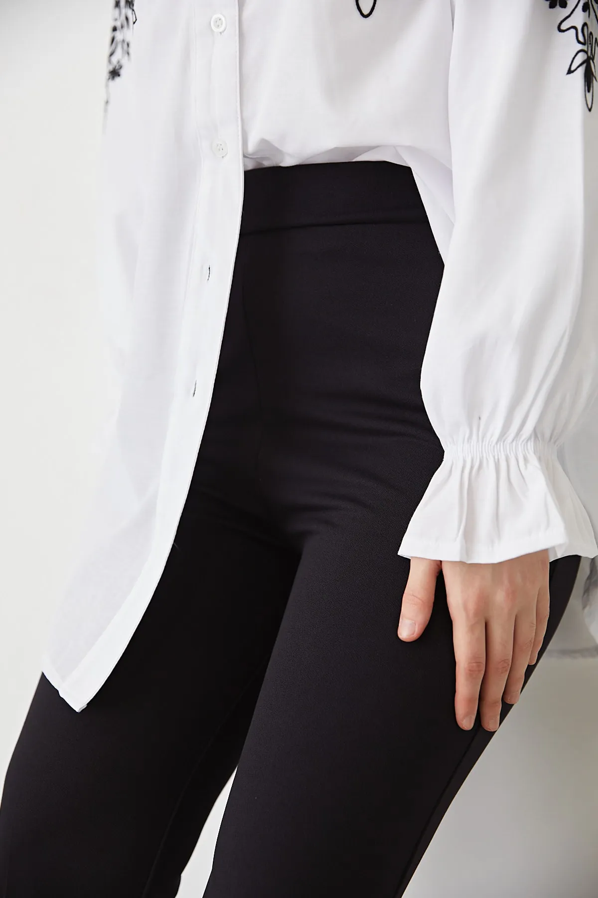 benguen  206 Stoffhose mit spanischem Bein