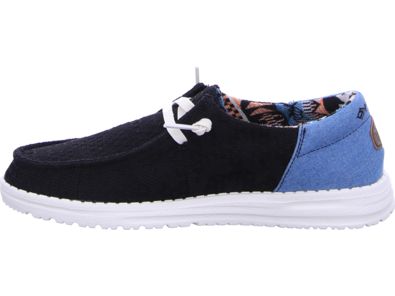 HEY DUDE Sportliche Slipper schwarz Wendy Boho