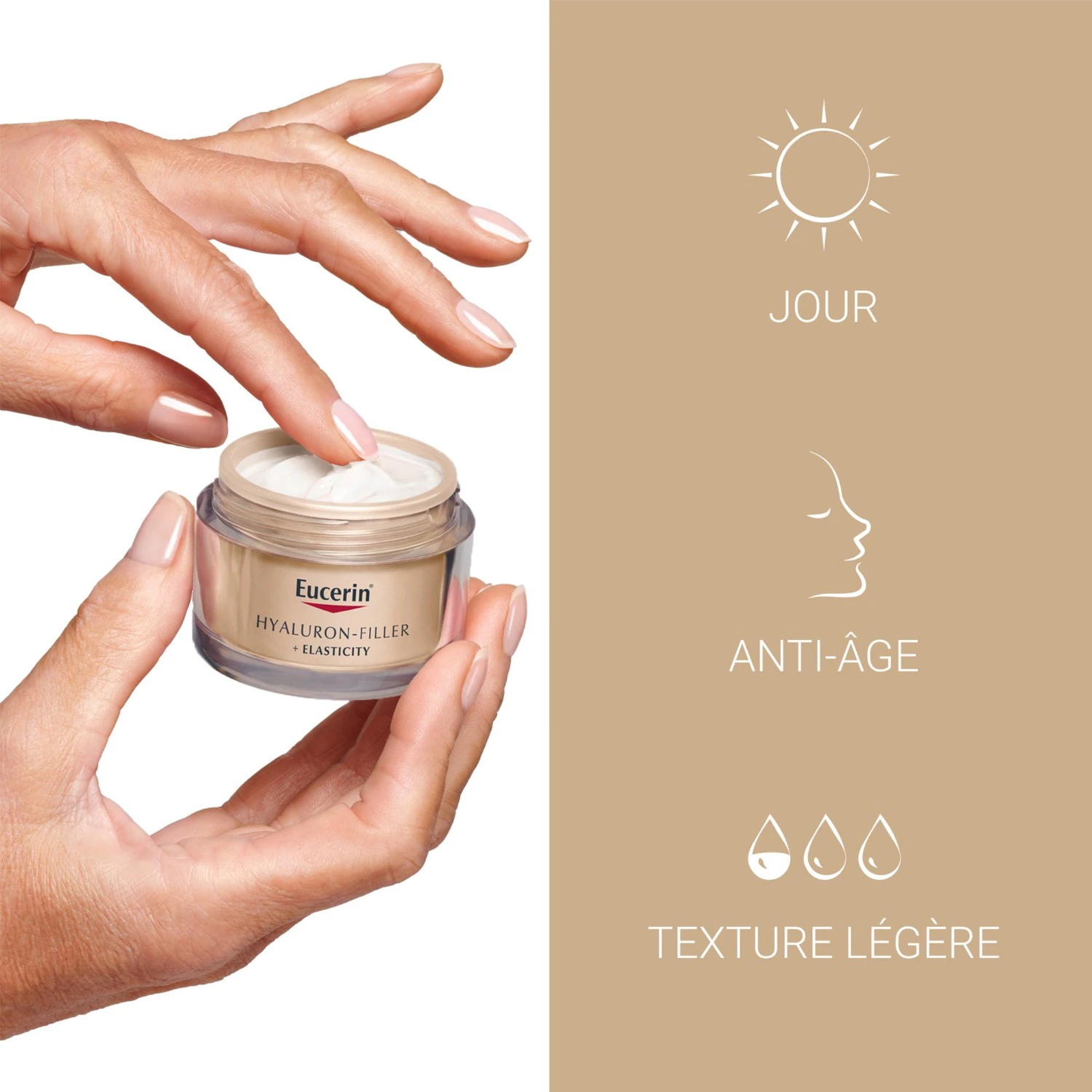 Eucerin EUCERIN HYALURON-FILLER + ELASTYCZNOŚĆ Pielęgnacja na dzień SPF 15 50 ml