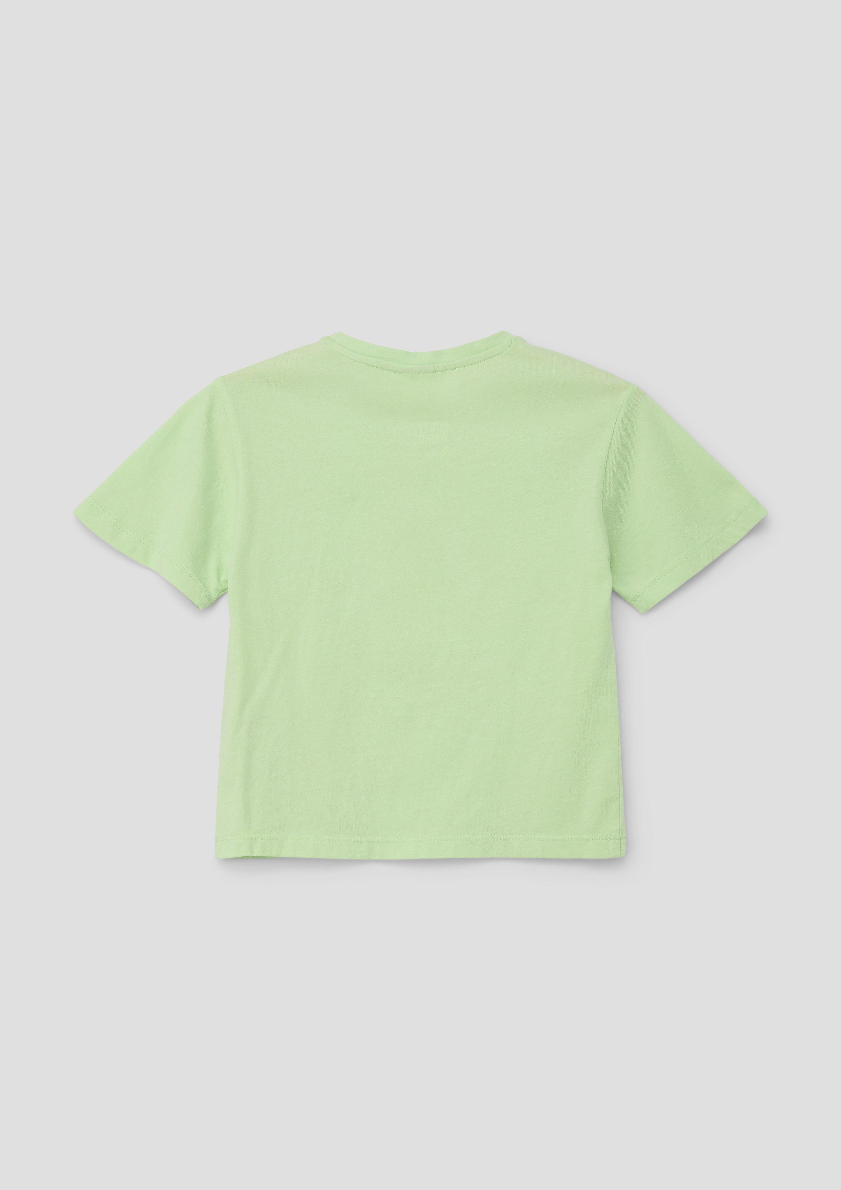 Weiches T-Shirt mit Smiley-Frontprint  2142058-7250
