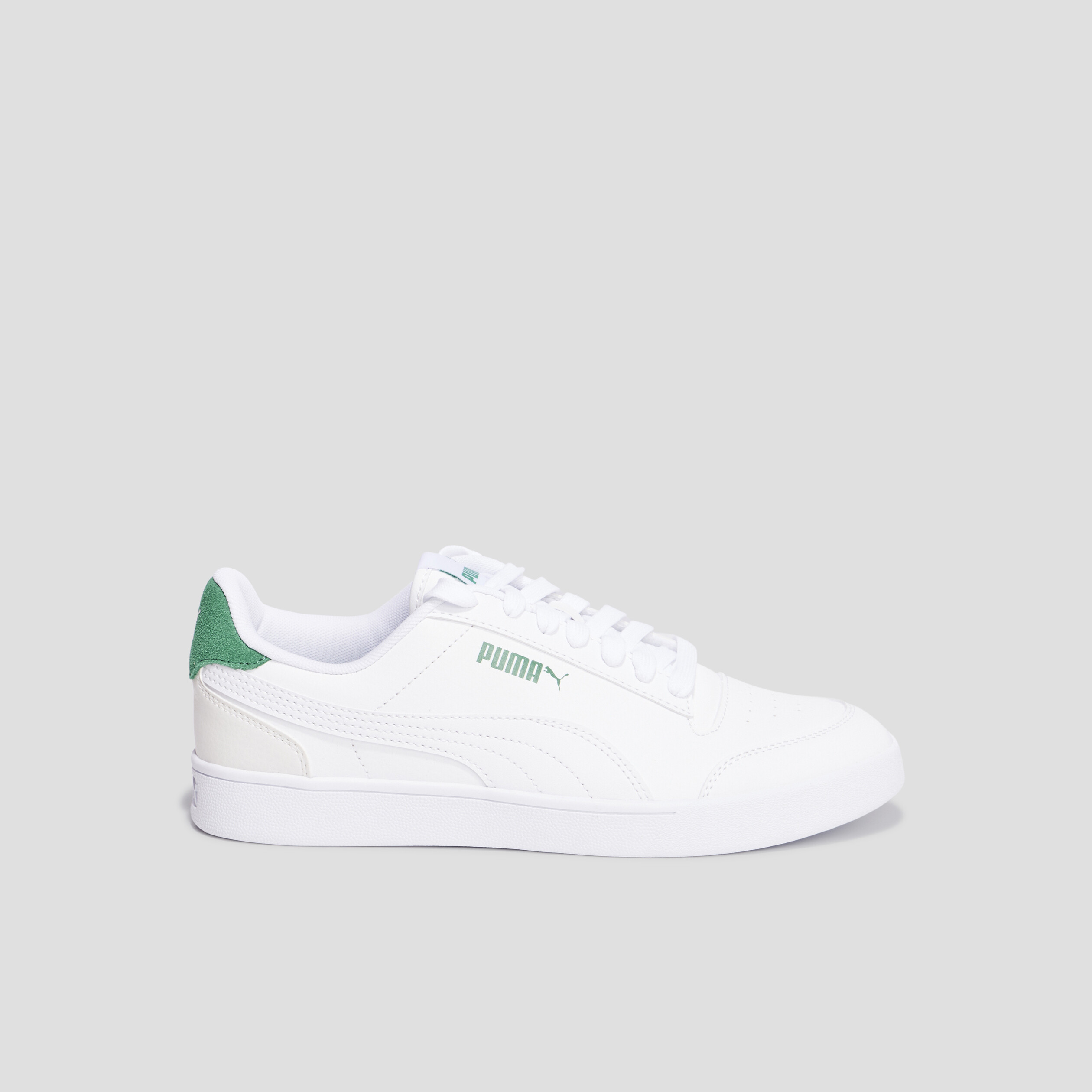 Tennis basses à lacets Puma Shuffle vert homme | La Halle