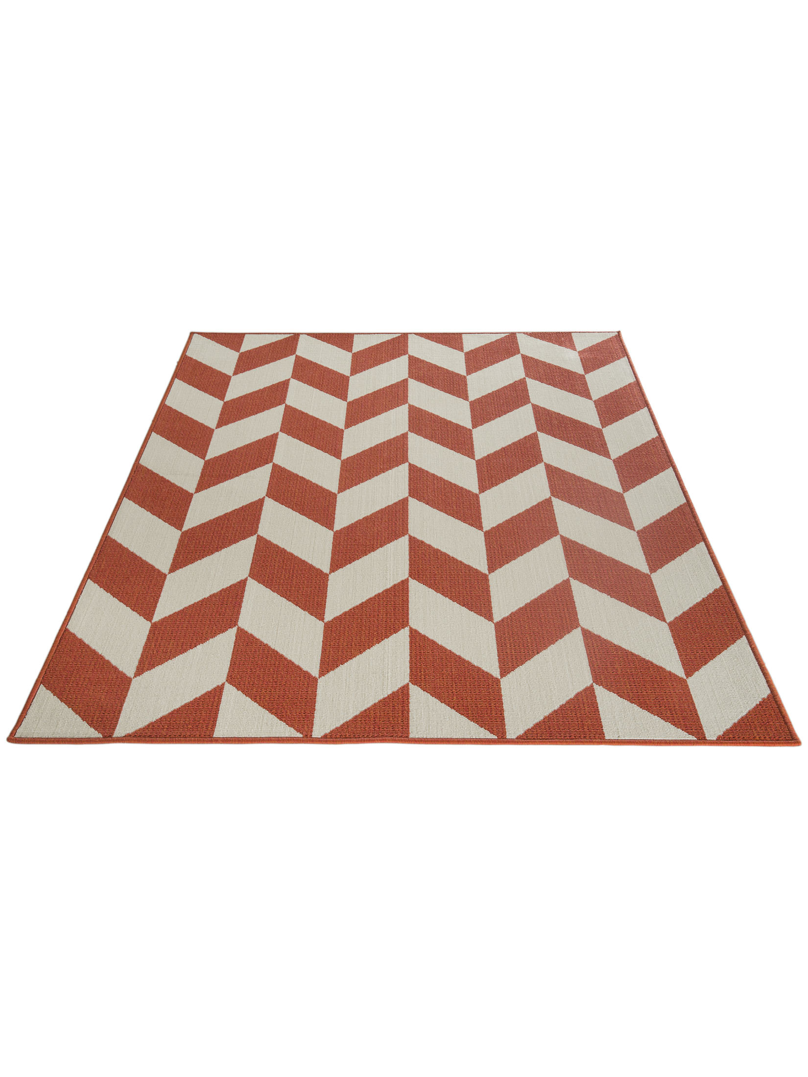 Plage Outdoor-Teppich, Rot