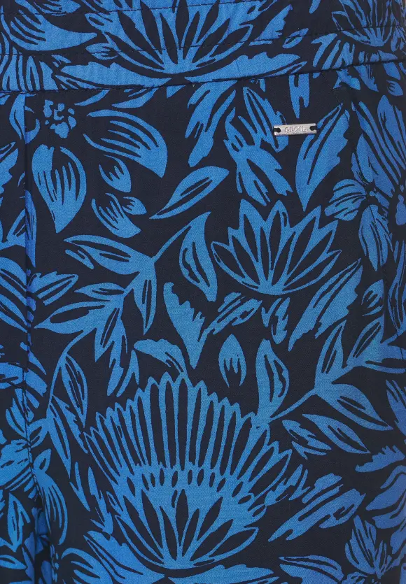 CECIL Casual Fit Hose mit Print