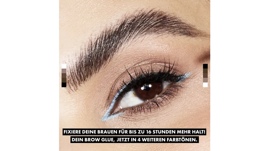 NYX PROFESSIONAL MAKEUP THE BROW GLUE Medium Brown - warm brown