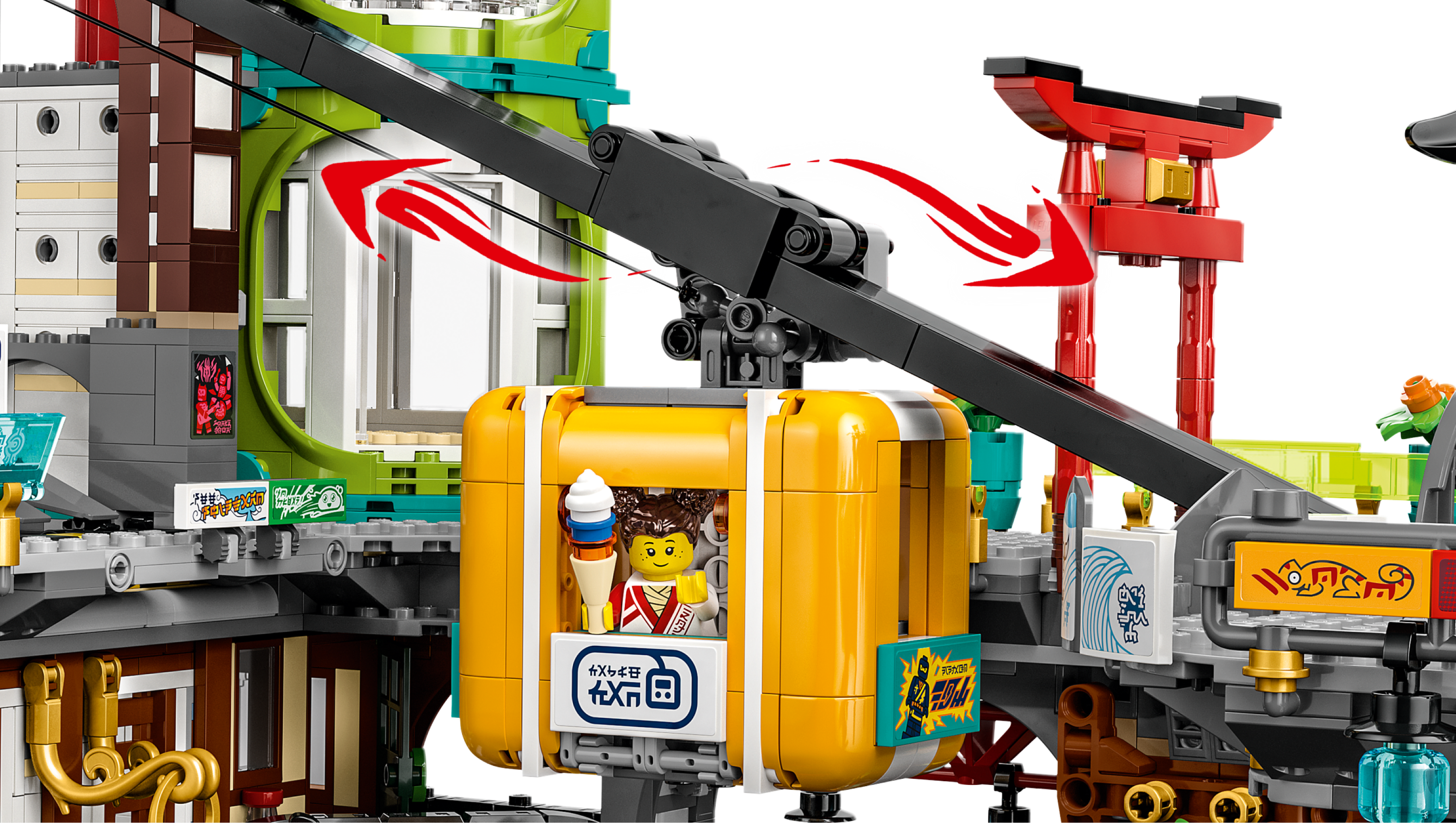Les marchés de NINJAGO® City 71799