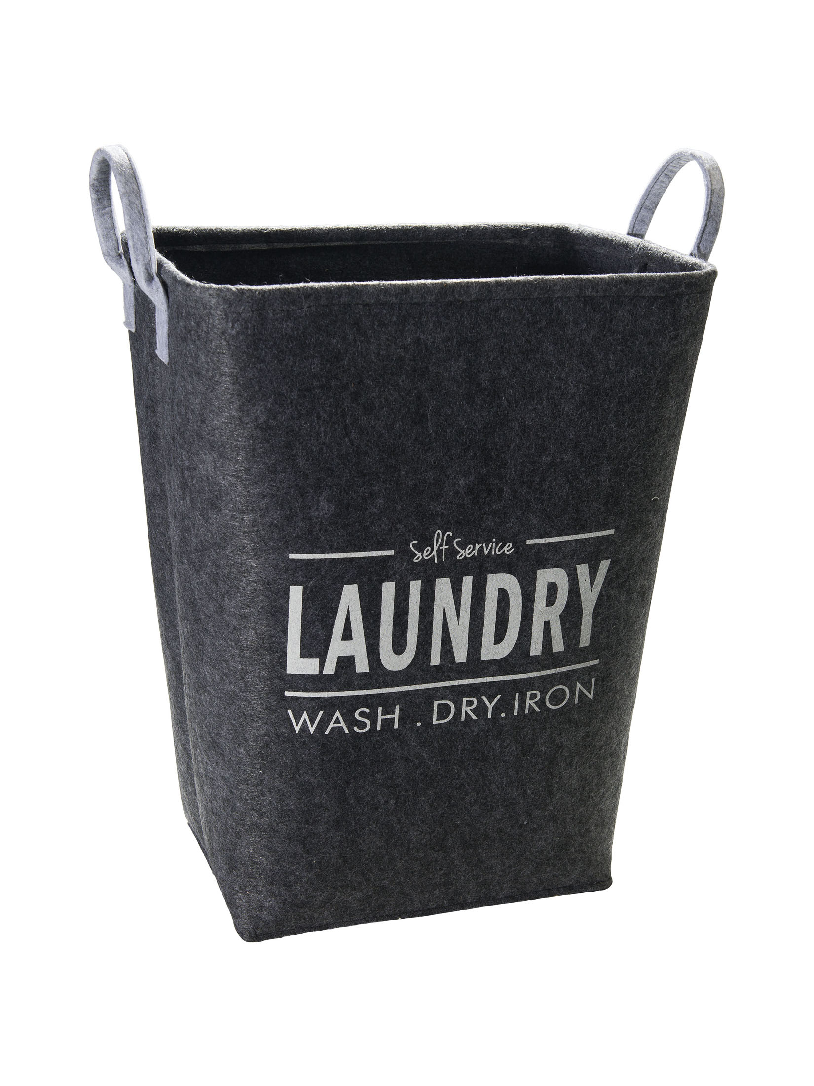 Laundry Smile Korb, Schwarz