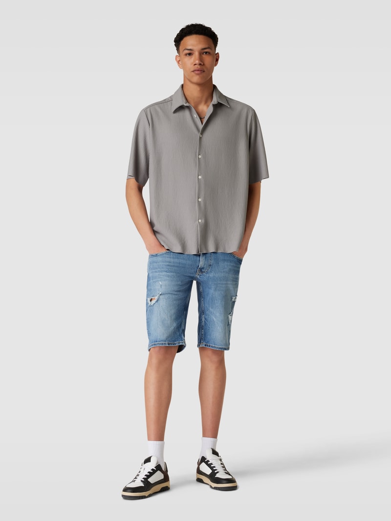 Jeansshorts im Destroyed-Look Modell 'RONNIE' in jeans