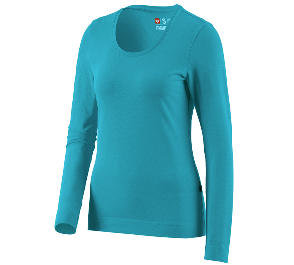 e.s. Longsleeve cotton stretch, Damen