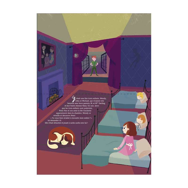 Livre La fabuleuse histoire de Peter Pan - Auzou
