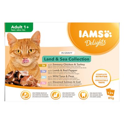 IAMS Delights Adult Land & Sea Mix