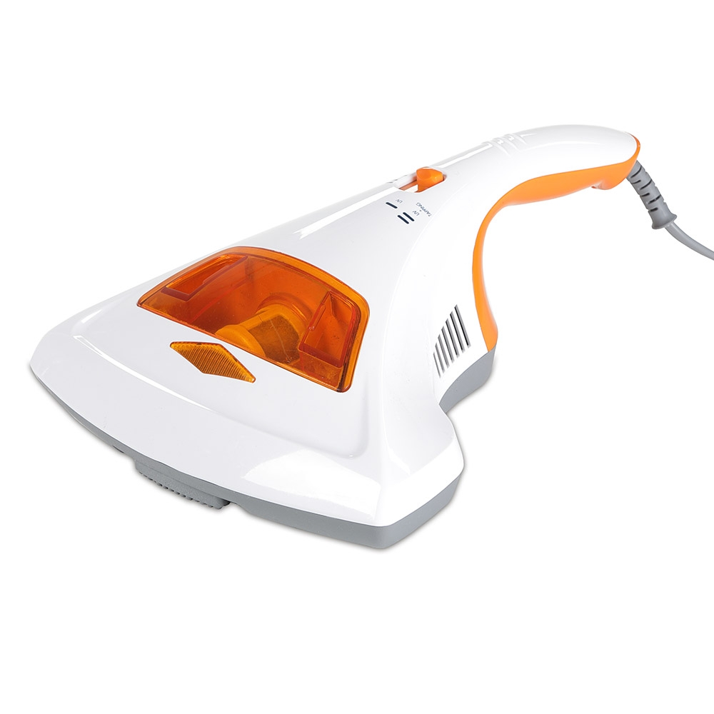 Aktivshop Milben-Handstaubsauger UV-C Licht, Sterilisation u. Reinigung, Matratzensauger, HEPA-Filtration vernichtet bis zu 99,9% Aller Milben, ohne Beutel, Starke Saugleistung, für Allergiker …