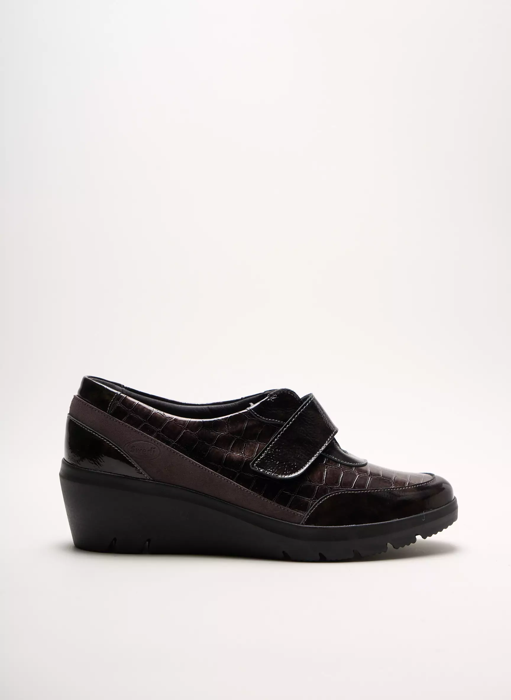 Swedi Chaussures Confort Femme couleur marron