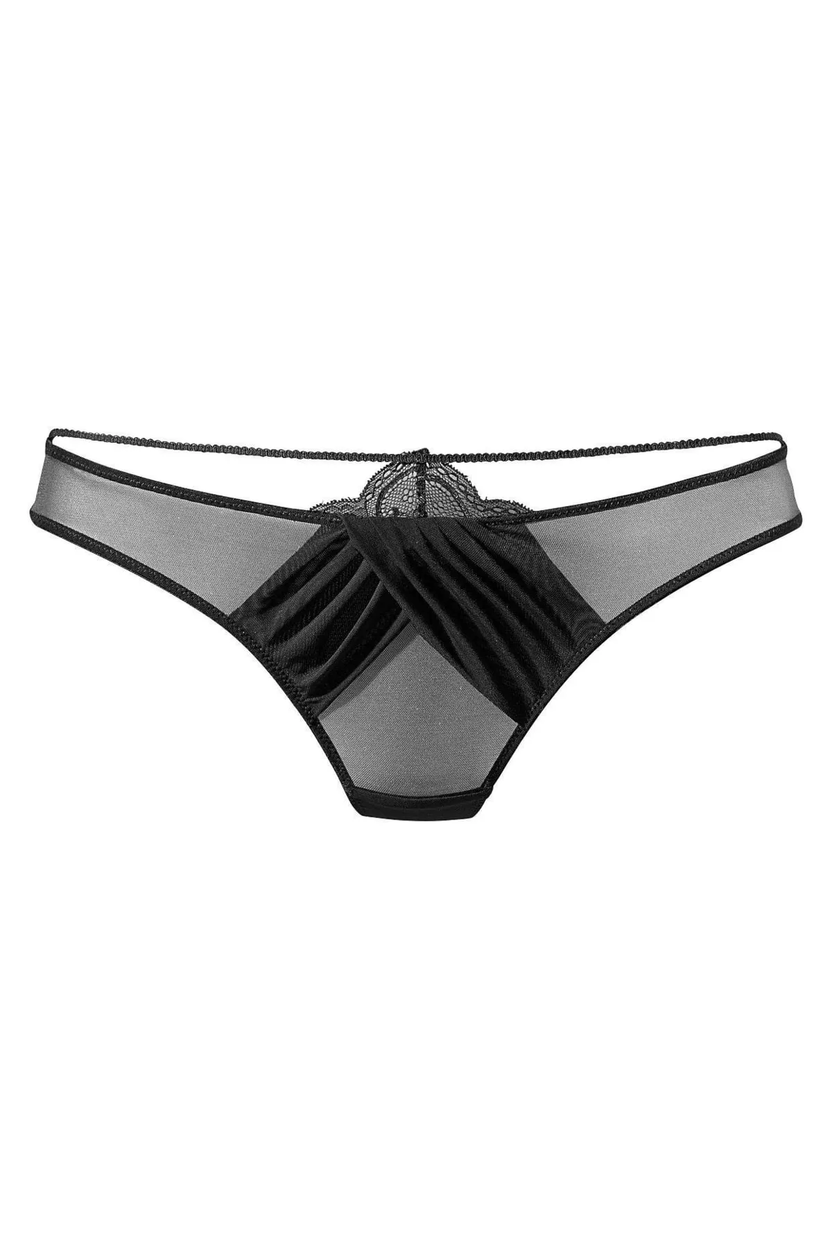 PETITE FLEUR GOLD  String der sich durch lösen der Schleife öffnen lässt