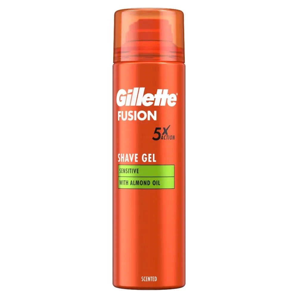 Gillette Fusion Sensitive гел за бријање