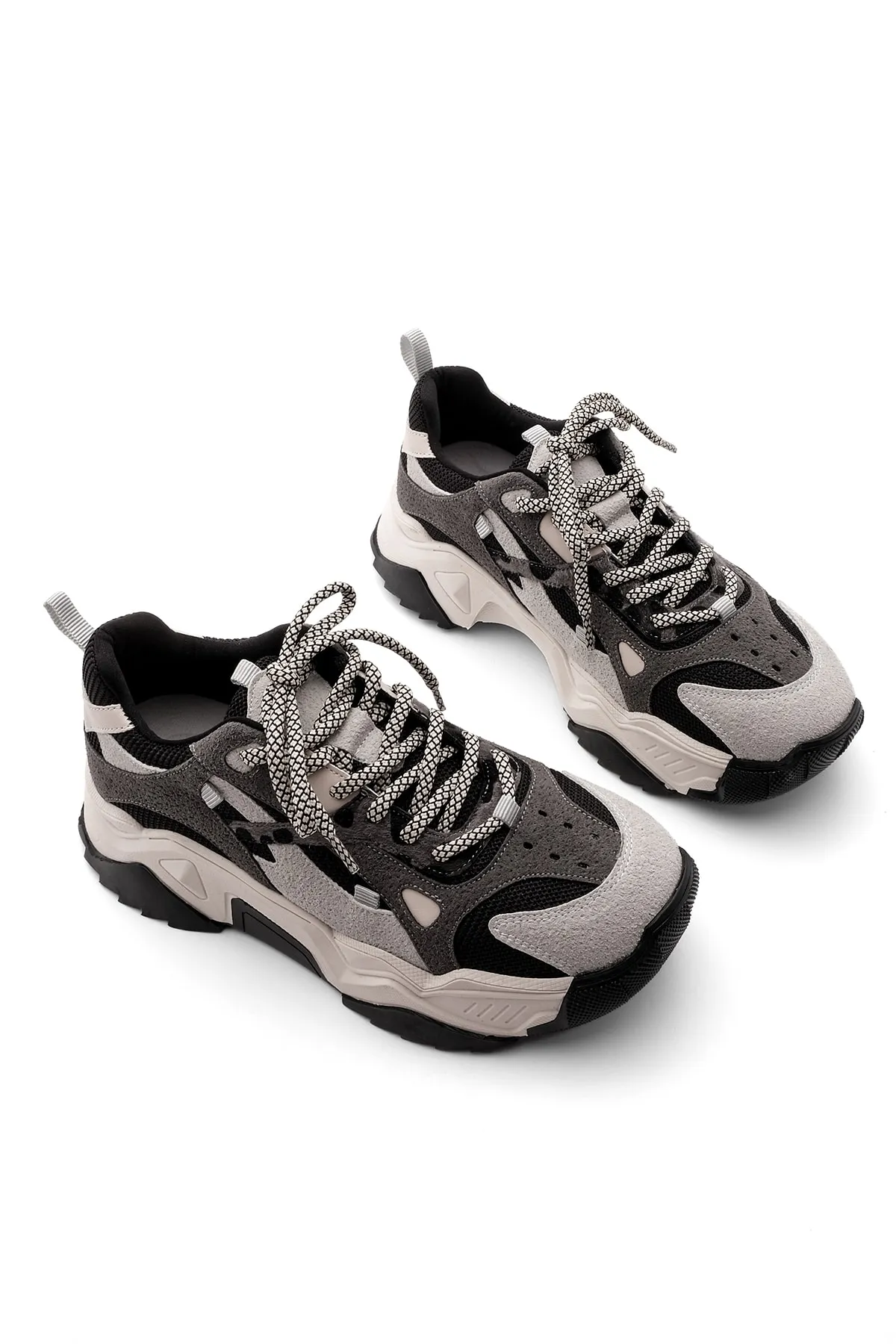 Marjin  Sneaker - Schwarz - Flacher Absatz