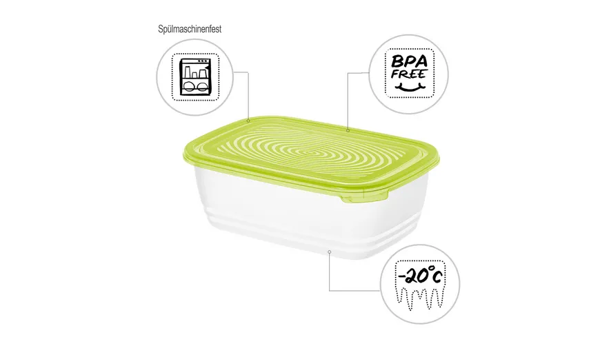 rotho Kühlschrankdose SUNSHINE 1,9l