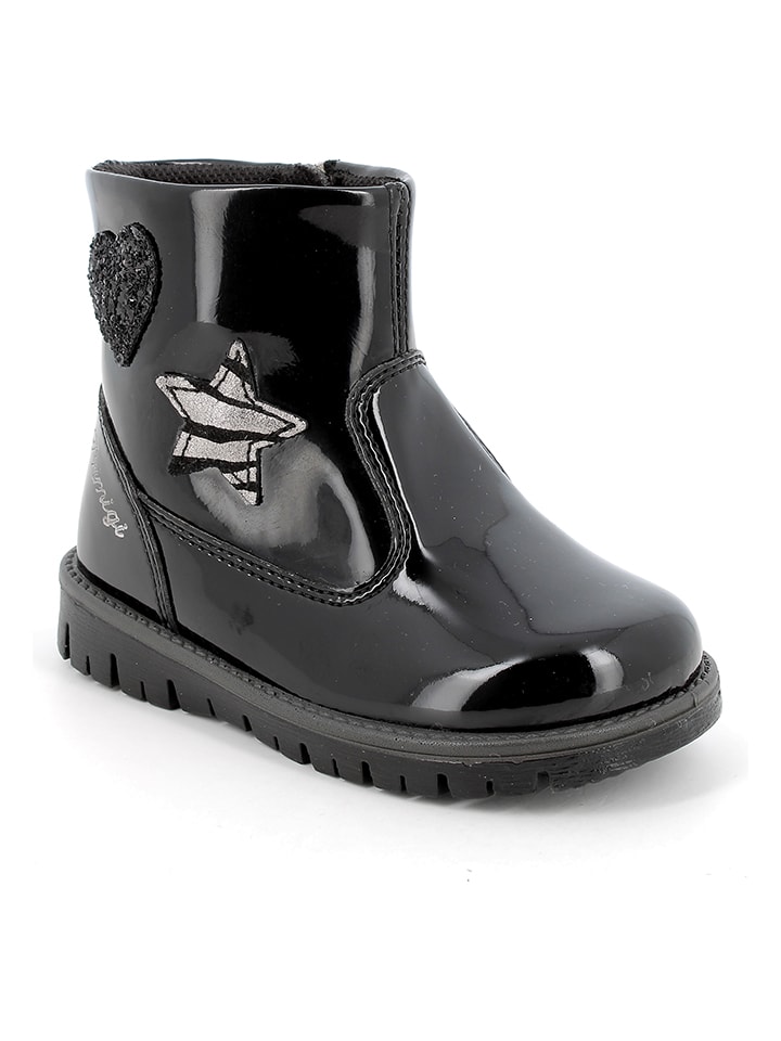 Primigi Leder-Boots in Schwarz günstig kaufen