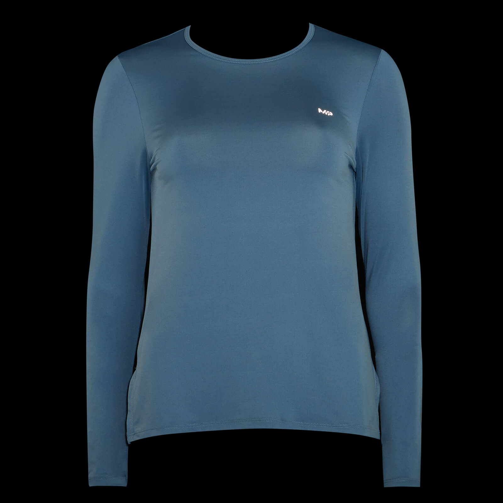 T-shirt à manches longues MP Velocity pour femmes – Bleu gris
