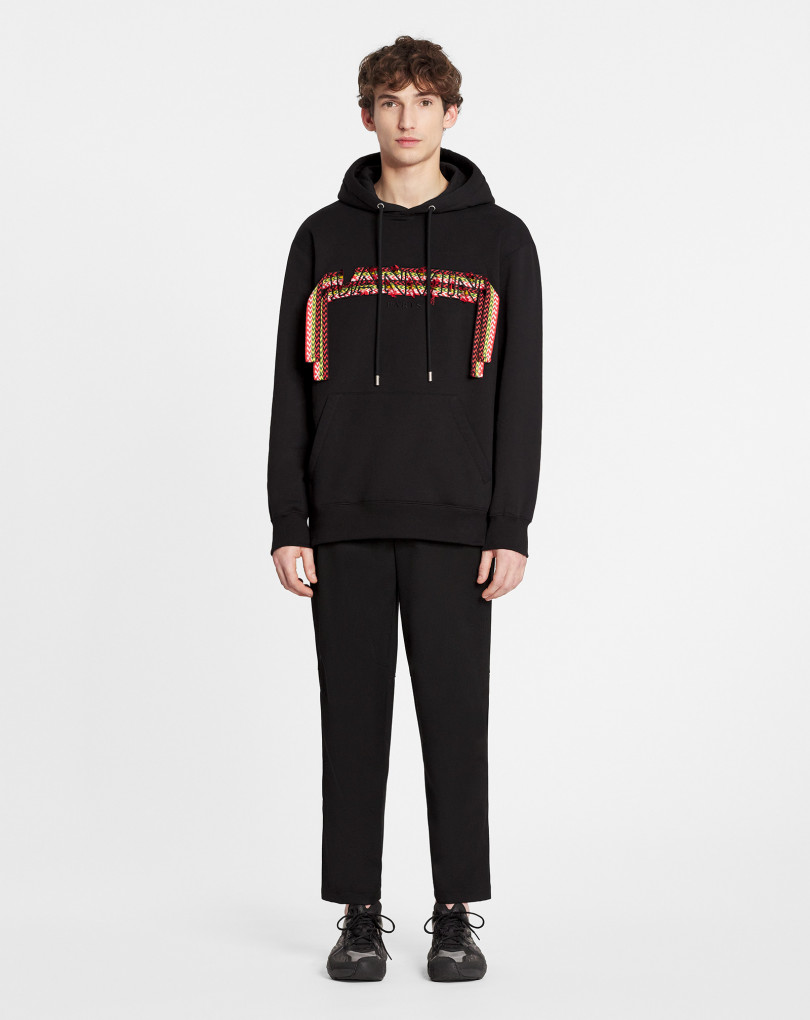 HOODIE OVERSIZE BRODÉ LANVIN CURB LACE