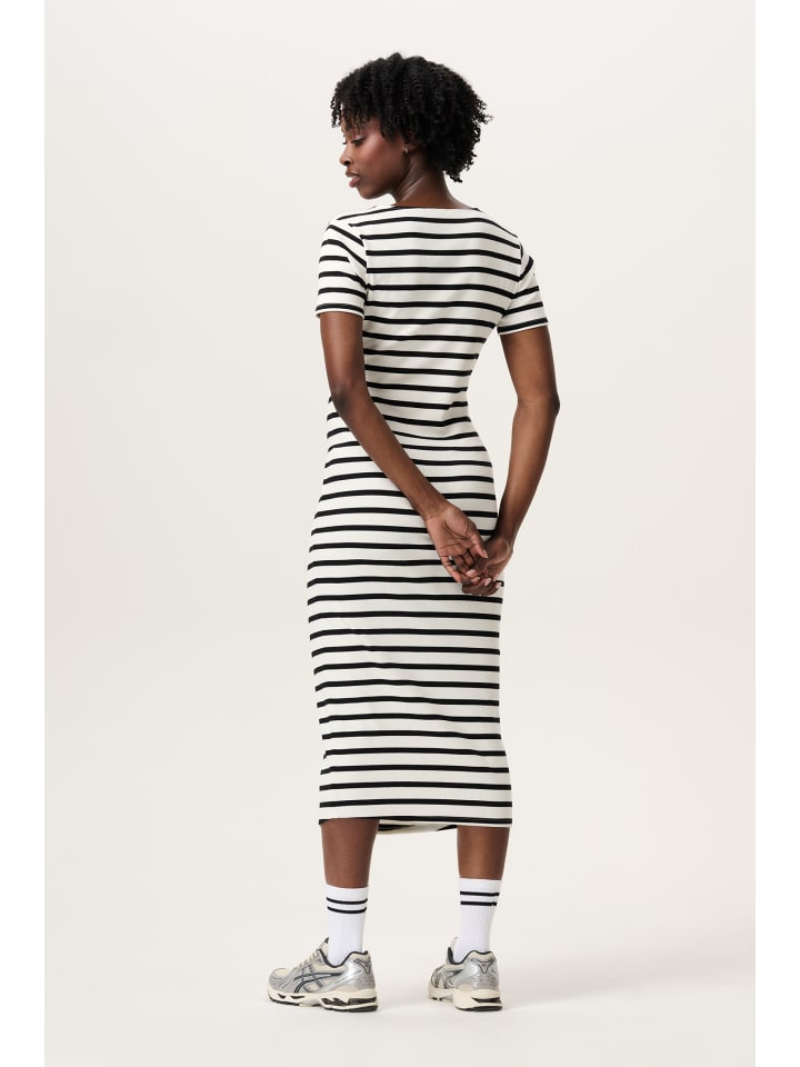 Noppies Still-Kleid Soiree in Cream Stripe günstig kaufen