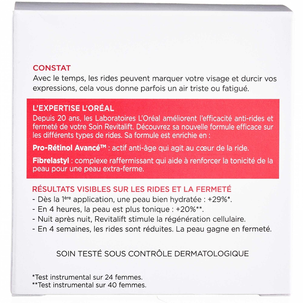 L'Oréal Paris REVITALIFT Crème de Nuit Anti-Rides